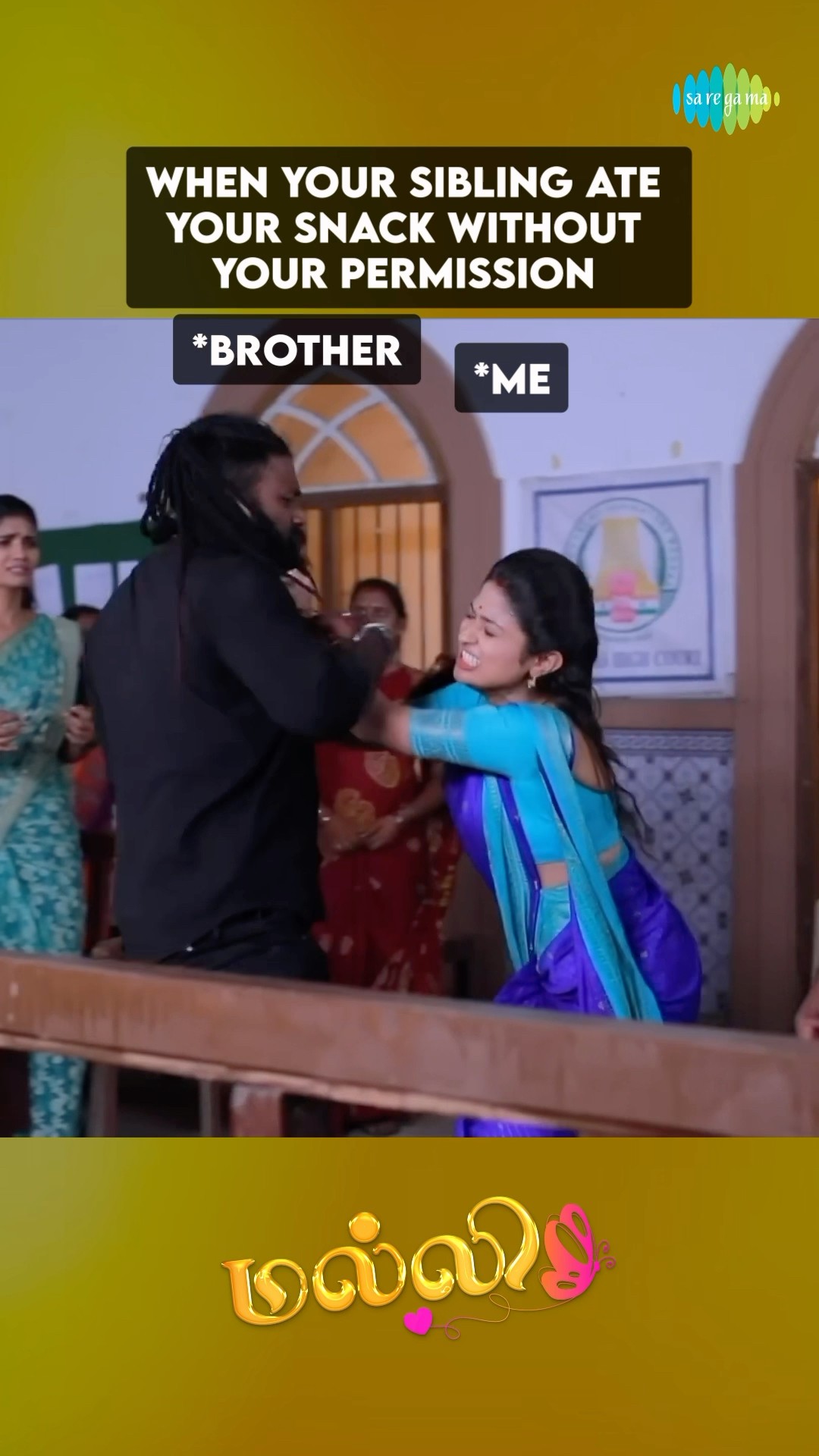 Siblings Sodhanaigal ? ? | Saregama Meme | Saregama TV Shows Tamil #shorts #ytshorts