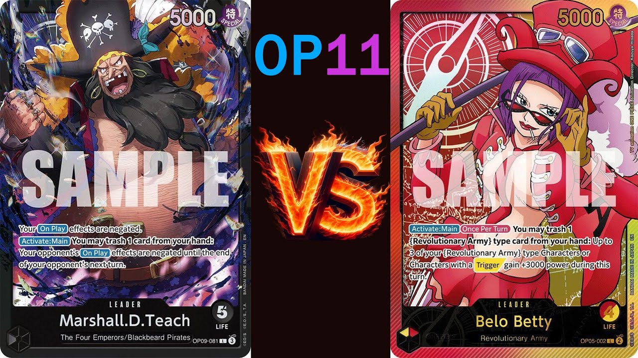 OP11 Win-A-Box Local Blackbeard vs Belo Betty Round 1 7/10/25