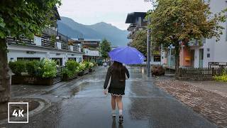 Walking in Rain in St. Anton, Austria | ASMR Ambience for Sleep, Study & Relaxation screenshot 5