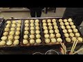 大阪のたこ焼き　プロが焼くたこ焼き(新世界 かんかん)　Delicious Takoyaki of Osaka Shinsekai　大阪新世界的美味章鱼烧烤