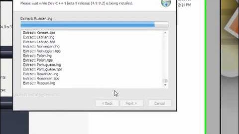 การติดตั้ง โปรแกรม Dev C ++