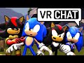 Sonic and shadow meets shadina and sonica in vr chat