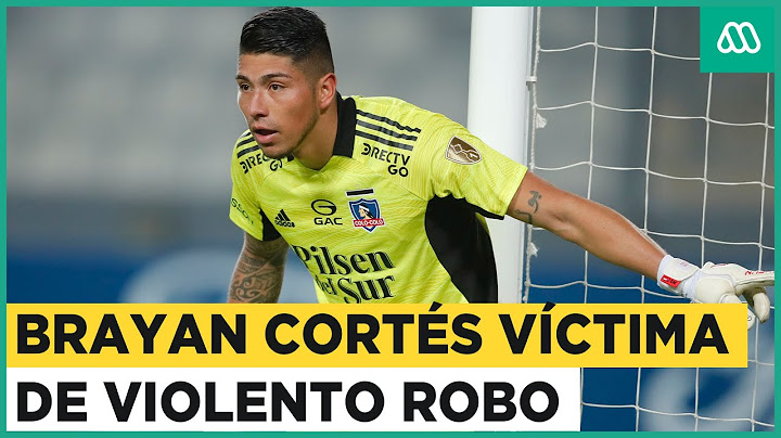 Arquero de Colo Colo Brayan Cortés es víctima de violento robo en su auto
