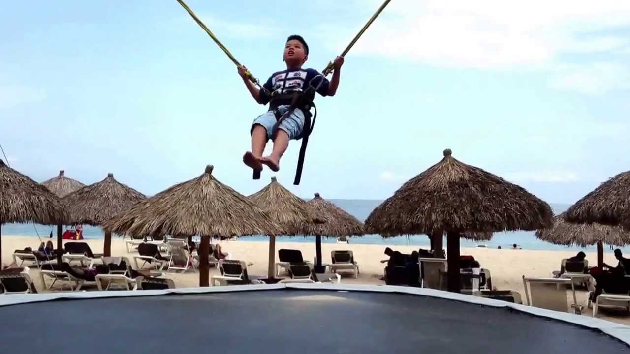 Jake is jumping Bungee ChampolinePuerto Vallarta YouTube