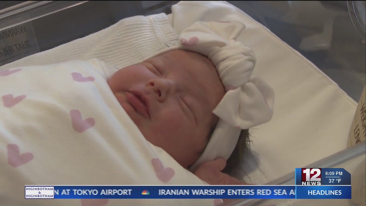 UHC welcomes first baby of 2024 - YouTube