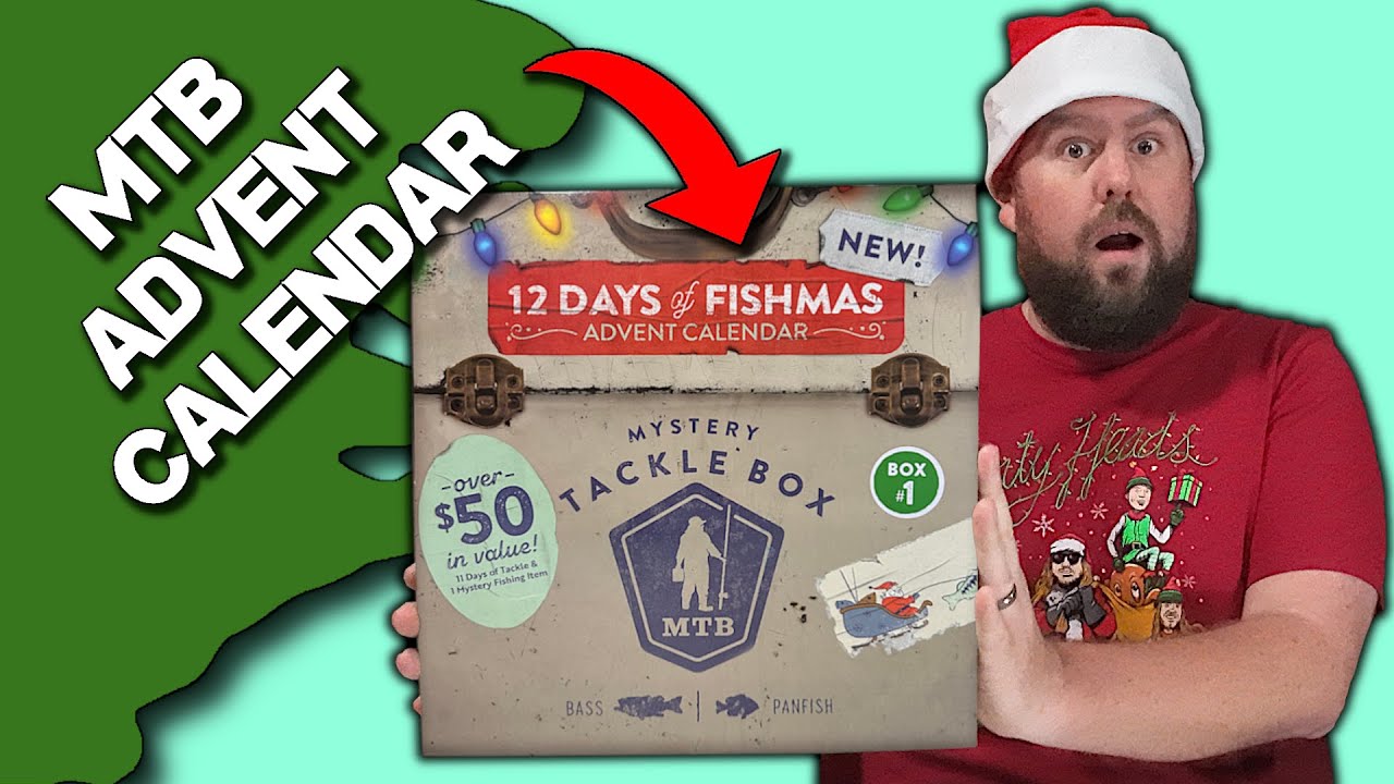 Mystery Tackle Box - Get your 12 Days Of Fishmas Advent Calendars