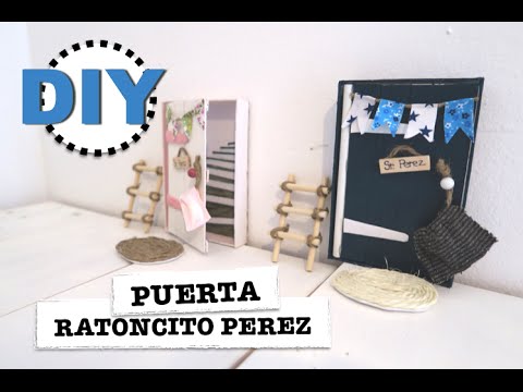 DIY, HOW TO MAKE THE DOOR FOR THE MOUSE PEREZ