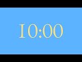 10-Minute Countdown Timer | Crystal Blue × Jasmine