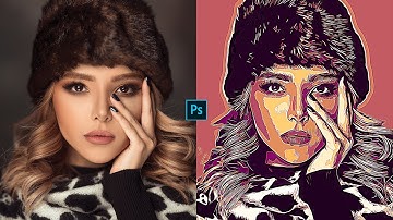 How to Create Vexel art Portraits in Photoshop 2022