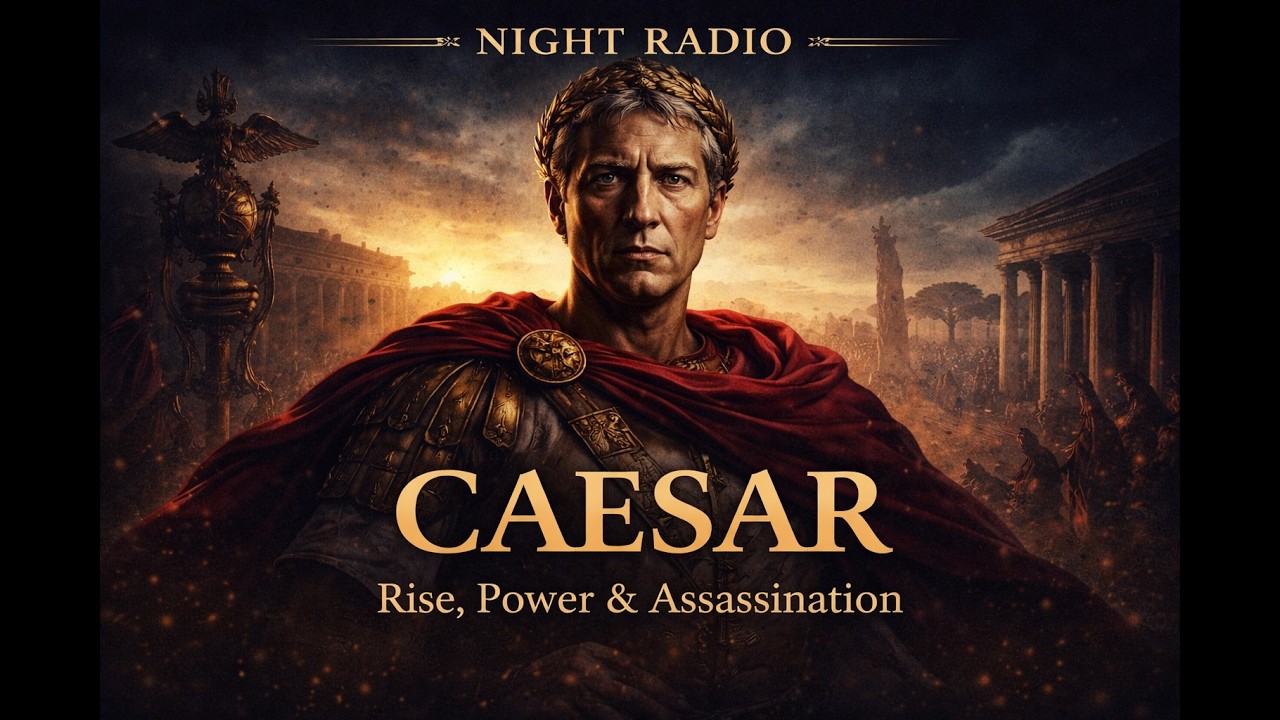 CAESAR — Rise, Power & Assassination | The Life of Julius Caesar | Historical Biography Night Radio