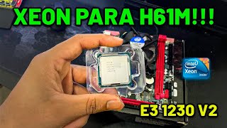 O Melhor Processador Para H61M LGA 1155!!! Xeon E3 1230 V2 (CORE I7 3770) Review e Testes!!!