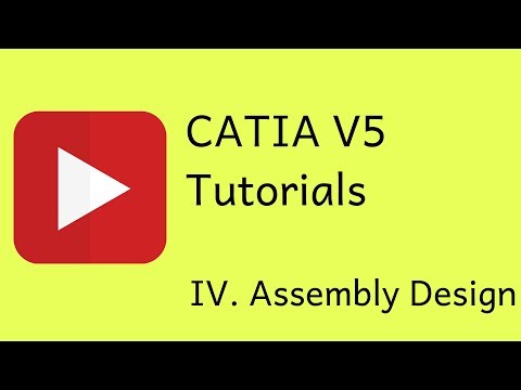 CATIA V5 Tutorials #71. Coincidence Constraint