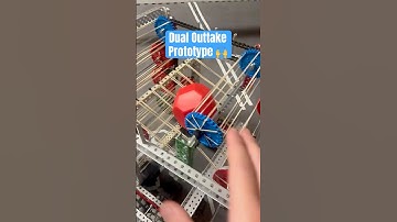 Dual Goal Outtake 🙌 : VEX V5 Push Back #vexrobotics #roboticscompetition #vexiq