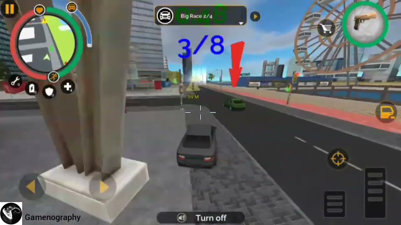 Naxeex Superhero Game ( MISSION - Big Race 2/4 ) || Gamenography