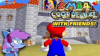 Going for ALL the Stars with Friends!! | Super Mario 64 Co-Op Deluxe