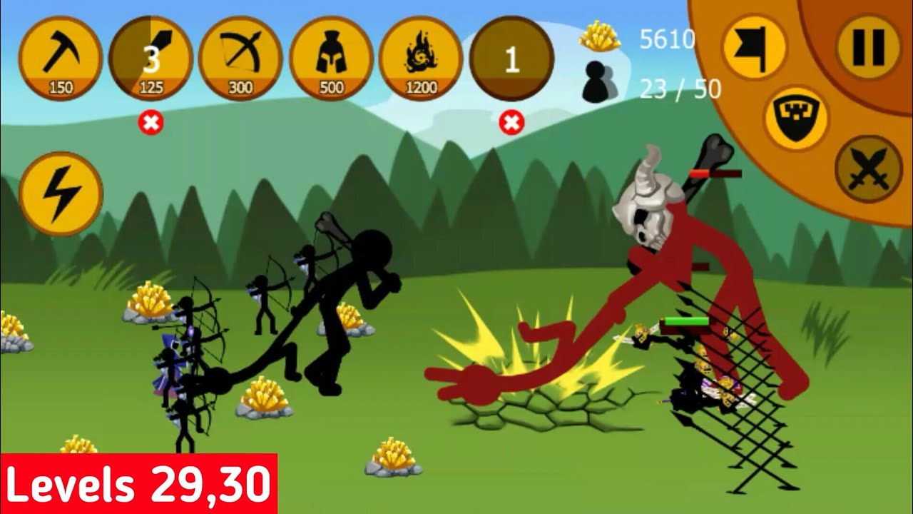Stick War Stickman Battle Legacy 2020 - Levels 29-30 Gameplay Walkthrough Part 20 (iOS, Android)