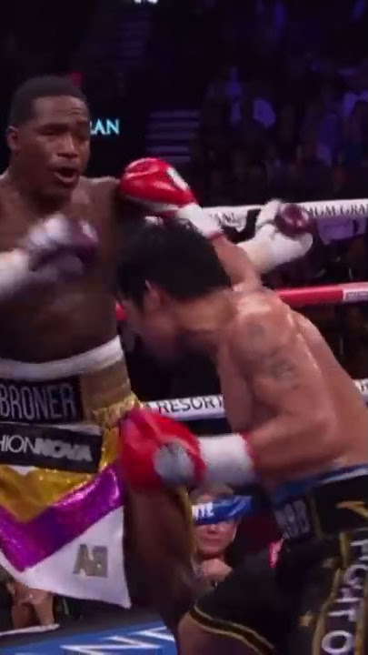 Pacquiao Almost KO’s Adrien Broner | Hard Punch 🥊