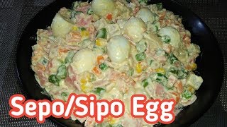 Sepo/ Sipo Egg  (Easter Sunday Special)