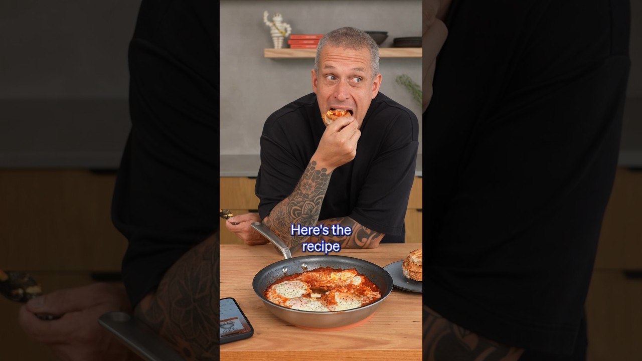 Eggs with tomato - a recipe from Stanley Tucci&rsquo;s cookbook Taste