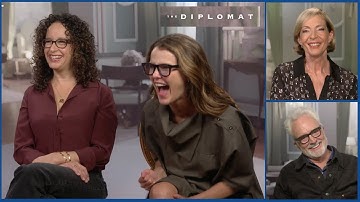 THE DIPLOMAT Season 3 Cast Interviews! Spoilers! Keri Russell, Allison Janney, Bradley Whitford