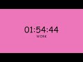 DO IT! | POMODORO 2h | Silent Focus Countdown for High-Impact Work