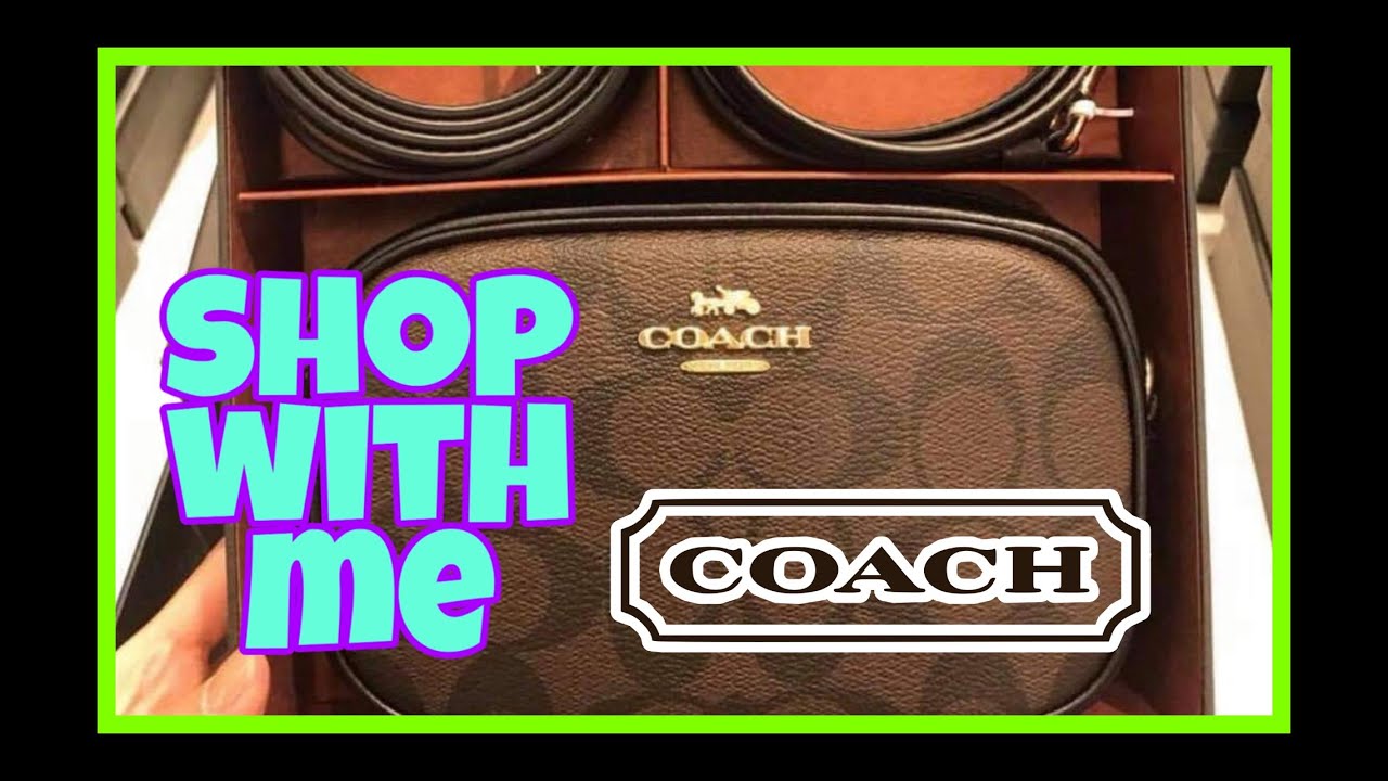 SIGNATURE COACH BELT BAG COACH OUTLET BELT BAG & CROSSBODY BAG