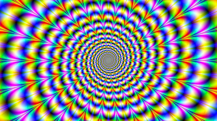 Optical illusions that make you feel like you&#039;re flying..