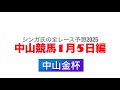 1月5日中山競馬【全レース予想】2025中山金杯
