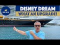 We Booked Cheapest Disney Dream Cabin And Were Upgraded To A Balcony - Room Tour 8050