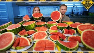 Testing Classic Watermelon Picking Techniques