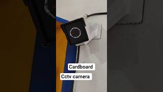 Cardboard cctv camera #cardboard #diy #shorts