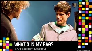 Greg Saunier (Deerhoof) - What&#39;s In My Bag?