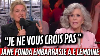 La boulette de Jane Fonda en direct dans «C à vous» depuis Cannes 2024