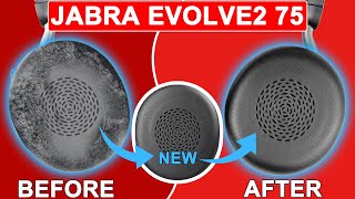 SOULWIT® | How to Replace Jabra Evolve2 75 Earpads | Repair Earpad Parts Kit