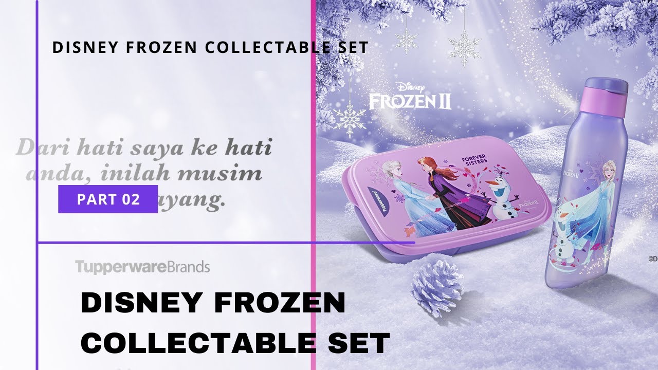 Disney Frozen Collectable Set Tupperware