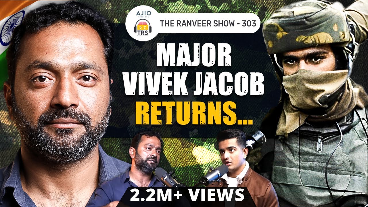 Major Vivek Jacob Again | Para-SF Special Indian Military Legend - on AJIO Presents TRS 303's Banner