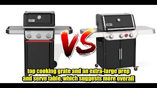 Weber SPIRIT E-310 VS Weber Genesis E-325S Liquid Propane Gas Grill