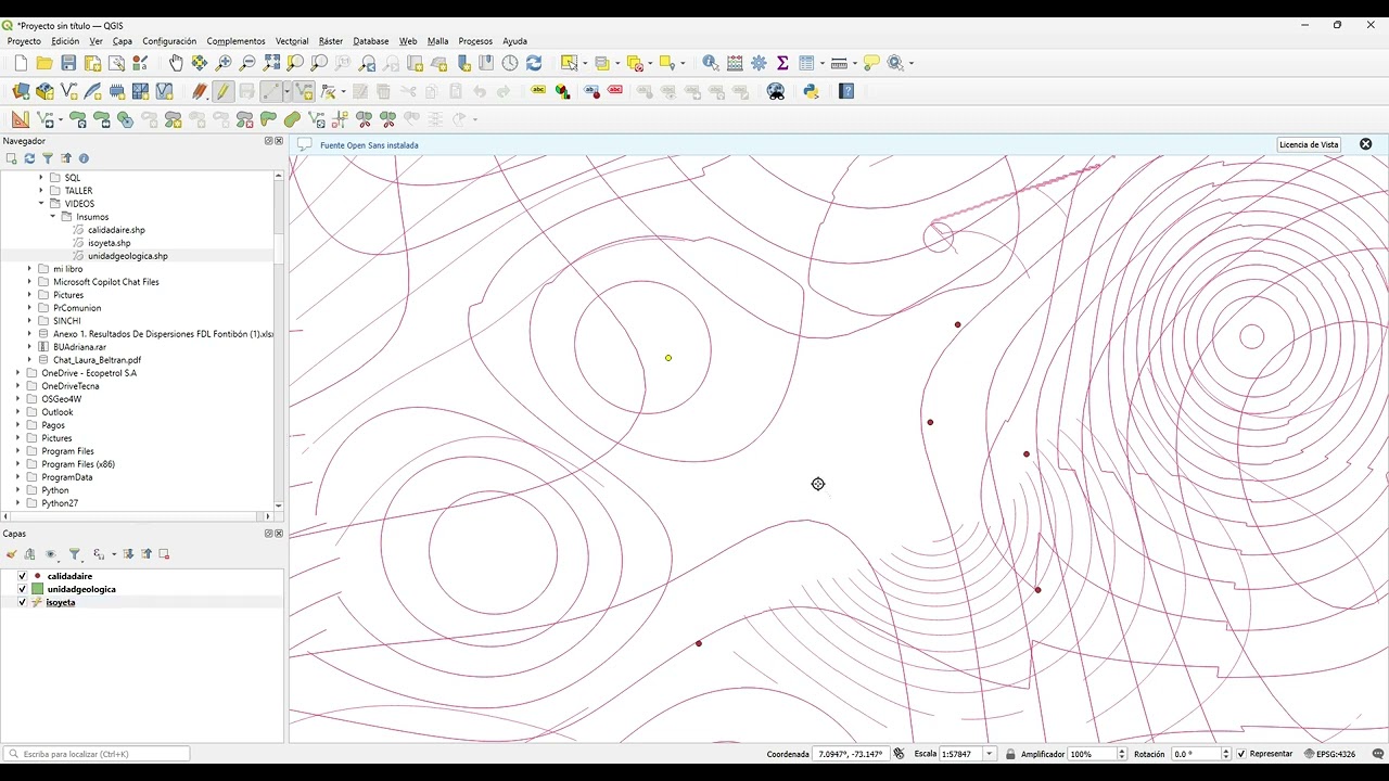 Editar geometría desde QGIS