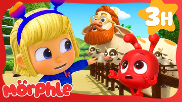 Giant Cow Mayhem! 🐮 | Morphle | Season 6 Compilation | Kids Cartoon Video