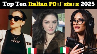 Top Ten Actresses And Prnstar From Italy Top Ten Famous Italian Actresses In 2025