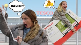 WHAT EVER YOU CAN CARRY I’LL BUY.. *IN THE BIGGEST TESCO* | Syd and Ell