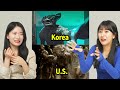 Koreans React To MONSTERS In US VS Korea!! Feat  Sweethome