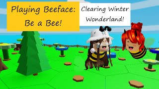 Playing Beeface Be A Bee Roblox Part 1