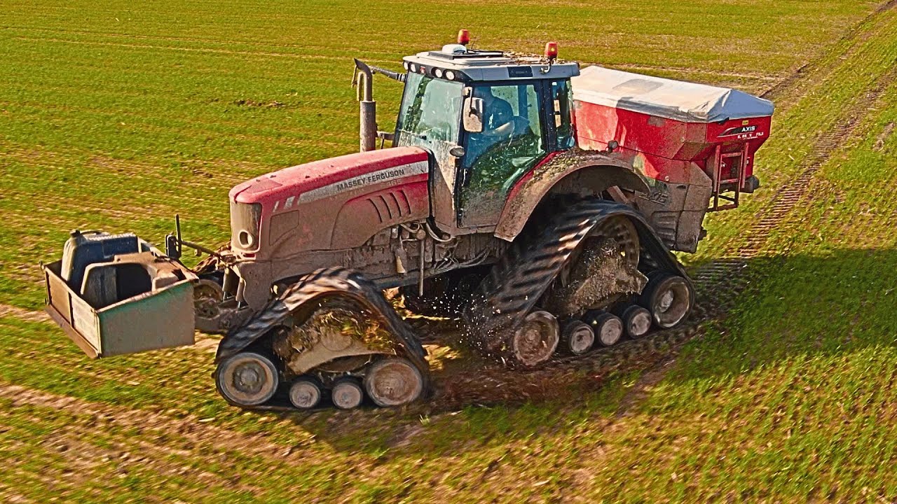 😱 ENGRAIS 2024 sur CHENILLES en CONDITIONS HUMIDES 💦💨 !!