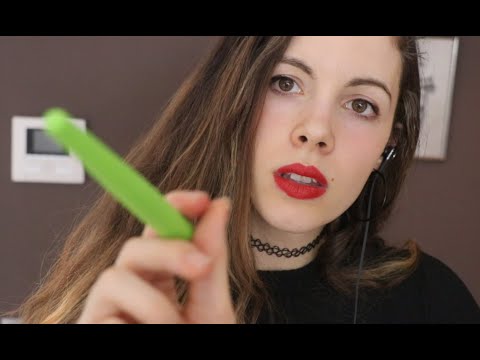 ASMR Drawing New Features On Your Face