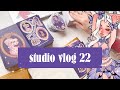How I package my Patreon parcels and Etsy orders | studio vlog 022