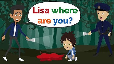 Lisa where are you?? | Basic English conversation | Learn English | Like English