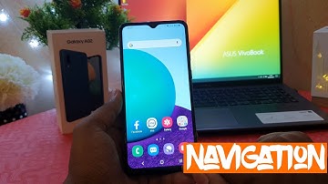 How to change navigation buttons in Samsung Galaxy A02