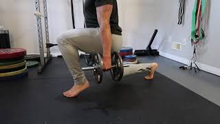 Heels Up Split Squat