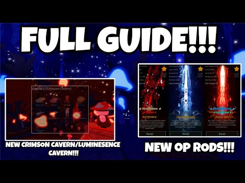 FULL GUIDE On The NEW LUMINESCENT CAVERN UPDATE In FISCH...
